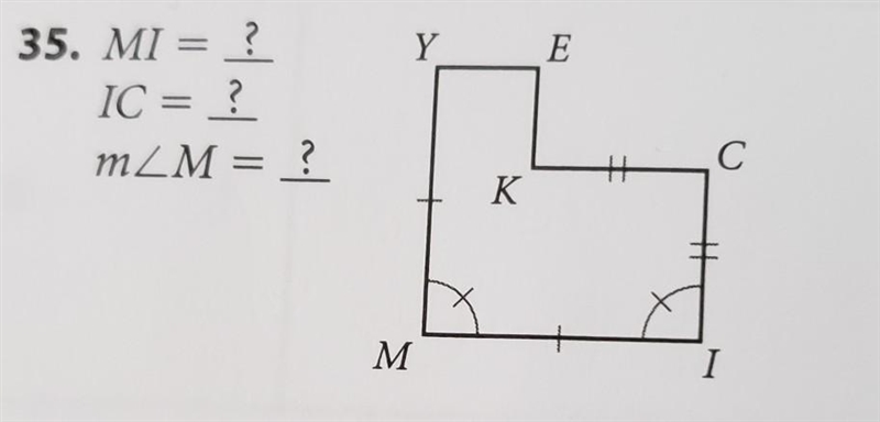 Write down what you know from the markings ​-example-1