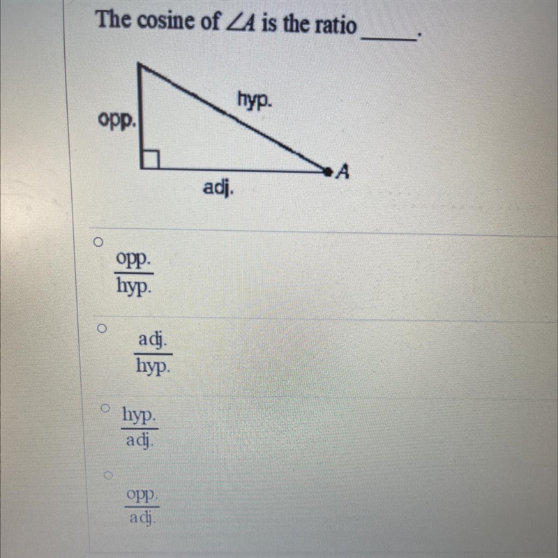 HELP PLS, The cosine of-example-1