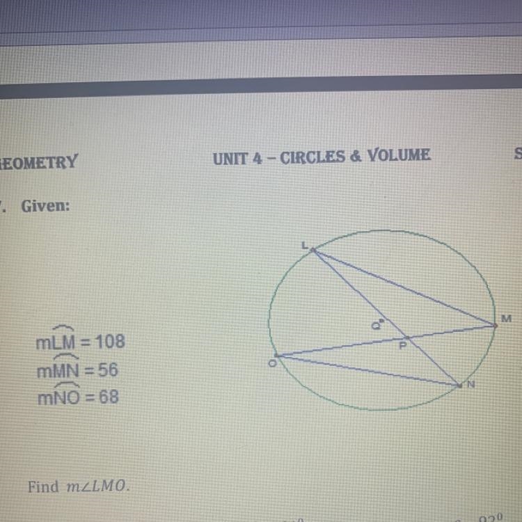 Given A. 88 B. 64 C. 92 D. 52-example-1