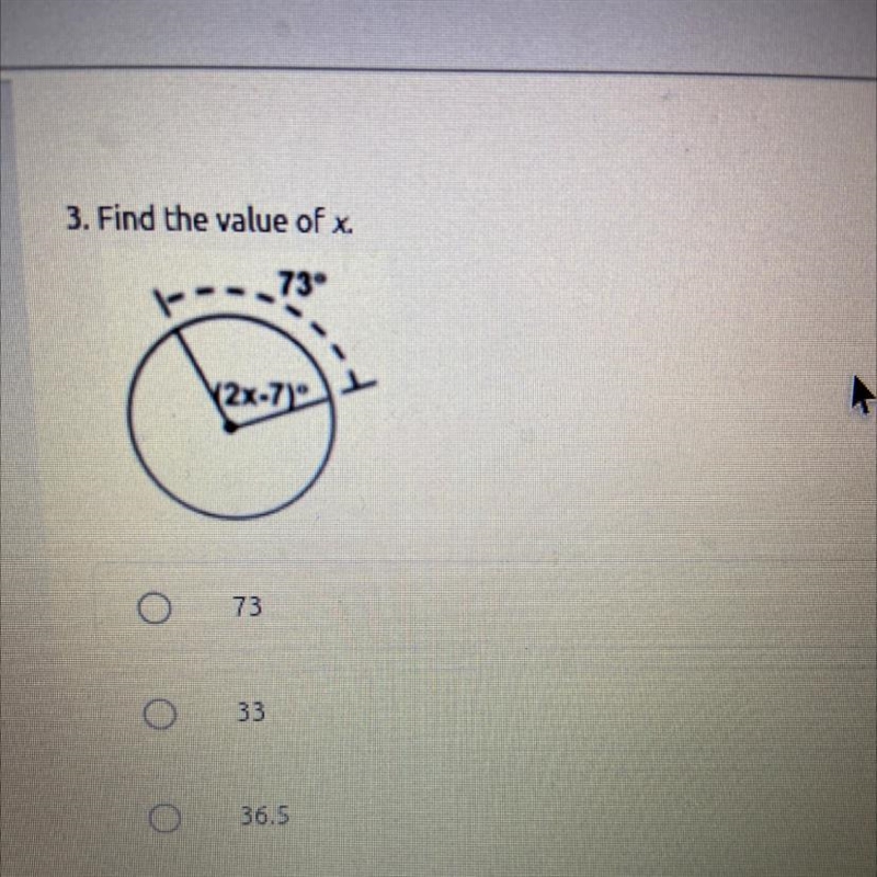 3. Find the value of x. (2x-71-example-1