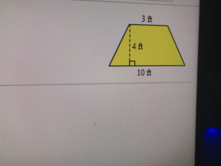 Compose the trapezoid into a parallelogram what is the area of the trapezoid The area-example-1