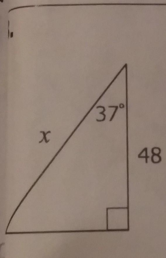 Help solve for x. round to the nearest tenth​-example-1