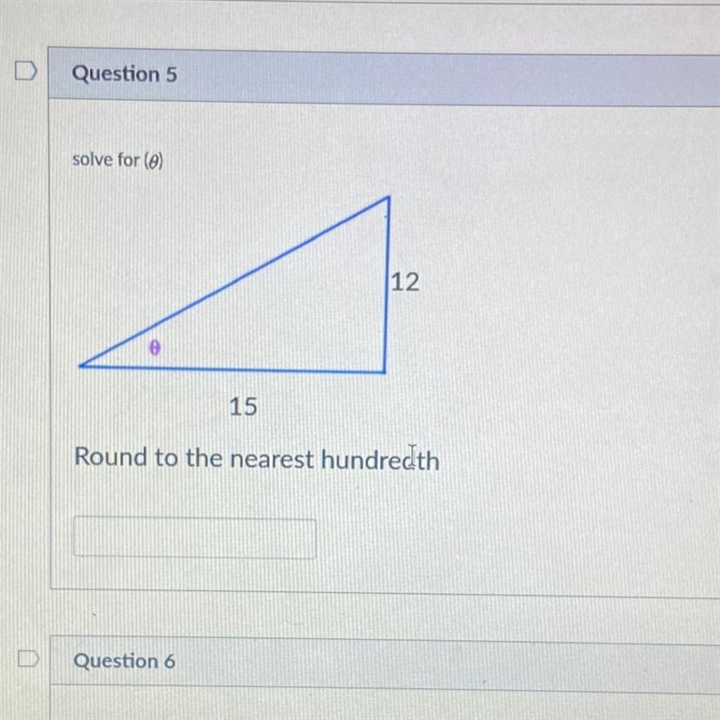 Solve for (0) 12 15 Round to the nearest hundredth-example-1