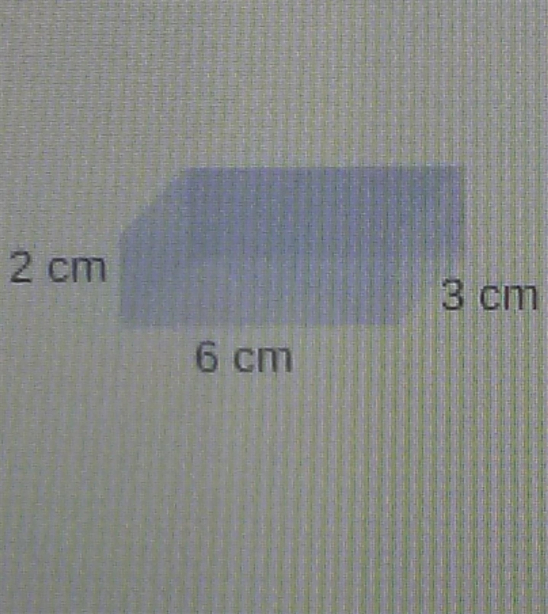 *⚠️HELP PLEASE ⚠️* What is the area of the front of the prism? Area= ________cm2​-example-1