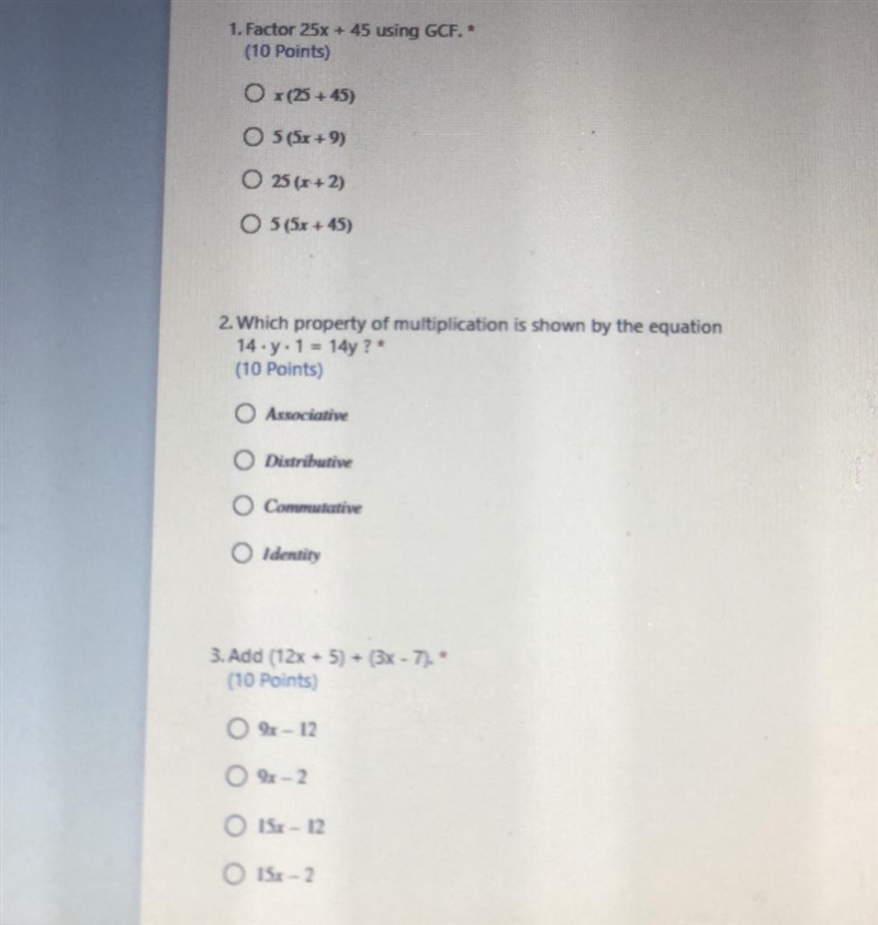 Please help me with my math! AND PLEASE SHOW WORK-example-1