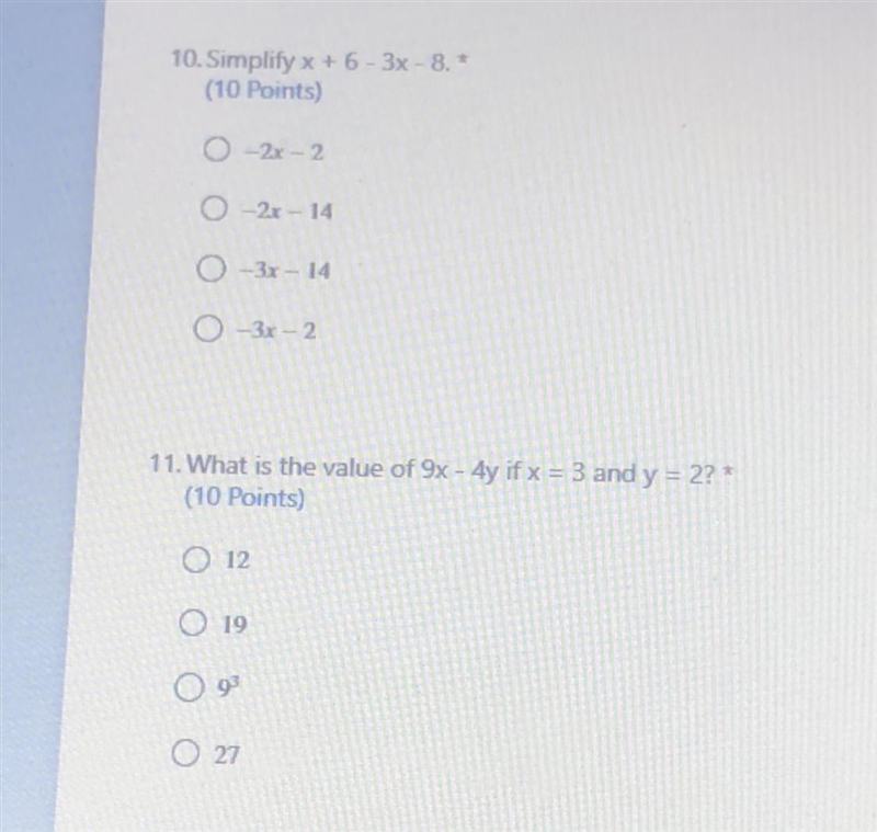 Please help me with my math! AND PLEASE SHOW WORK-example-4