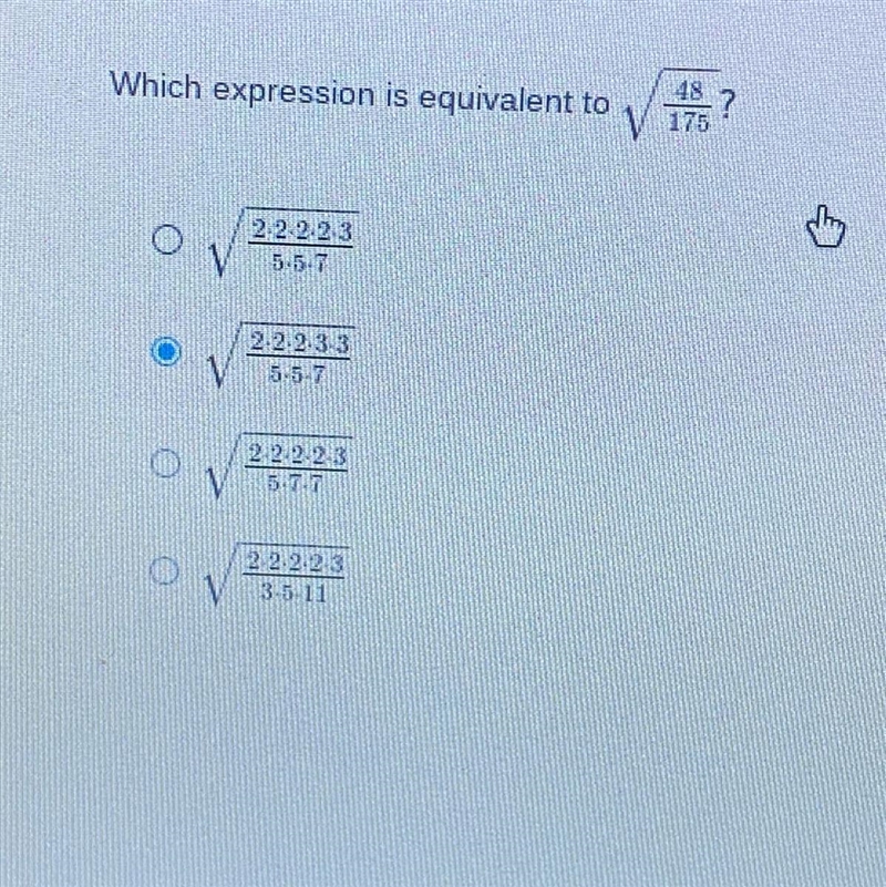 Help please!! (I don’t know if the answer I selected is correct)-example-1