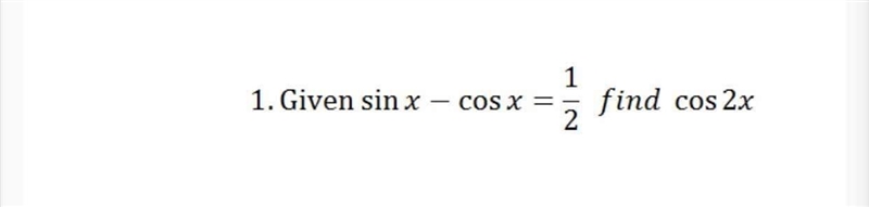 Plez the answer the subject is the double angle and half angle formula-example-1