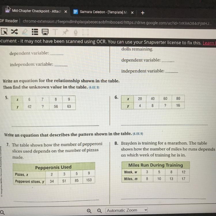 HELP ME PLS WITH NUMBER 5,6,7, and 8 PLS HELP!!!-example-1