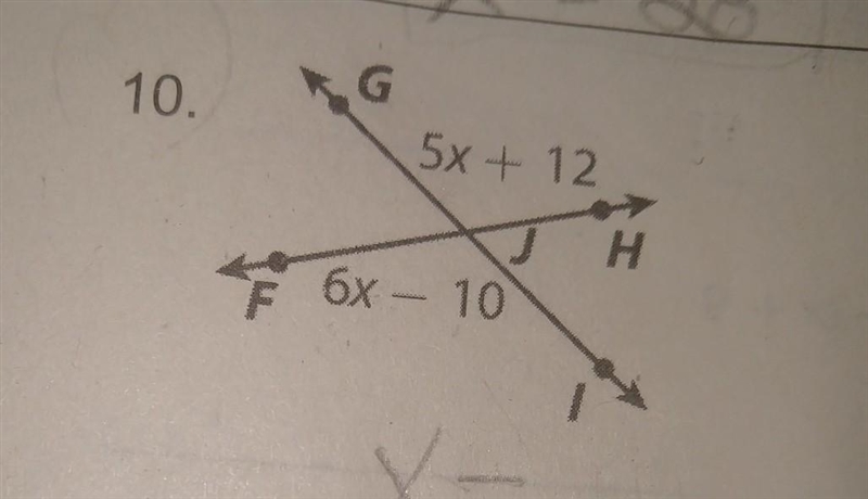 Can you find the value x in the f figure​-example-1