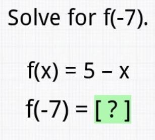 Solve for f(-7) plz thanks-example-1