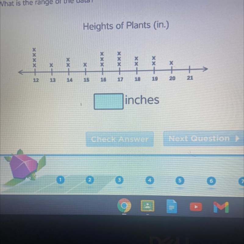 What is the range of the data?-example-1