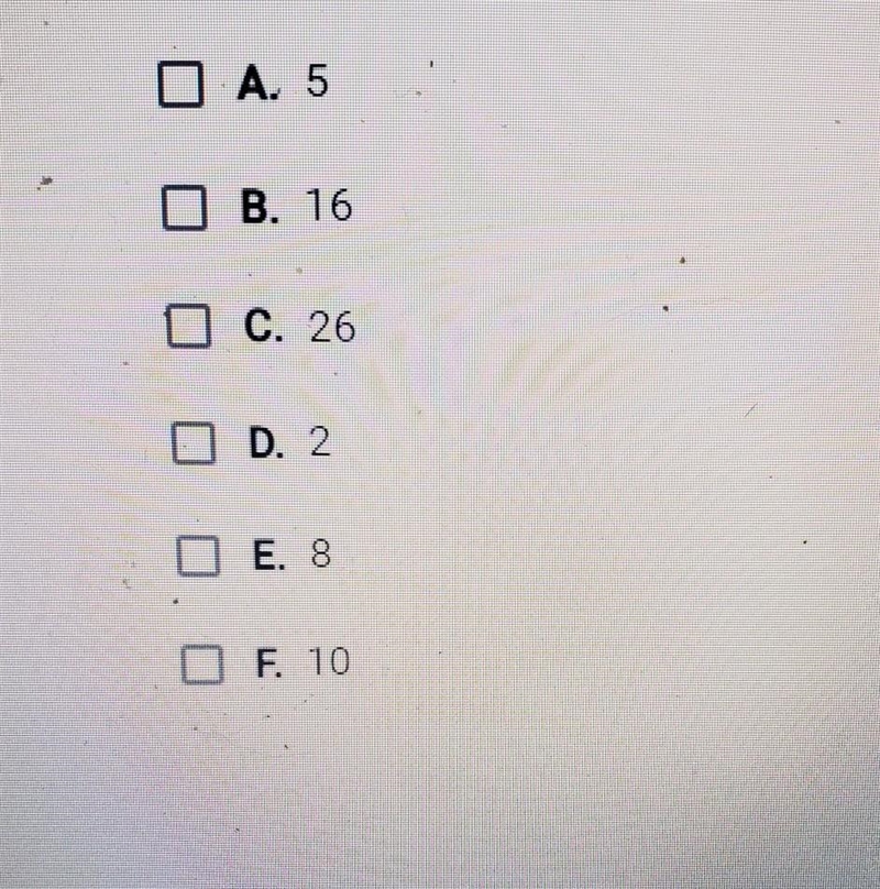 a triangle has two sides of lenghts 10 and 14 what value could the length of third-example-1