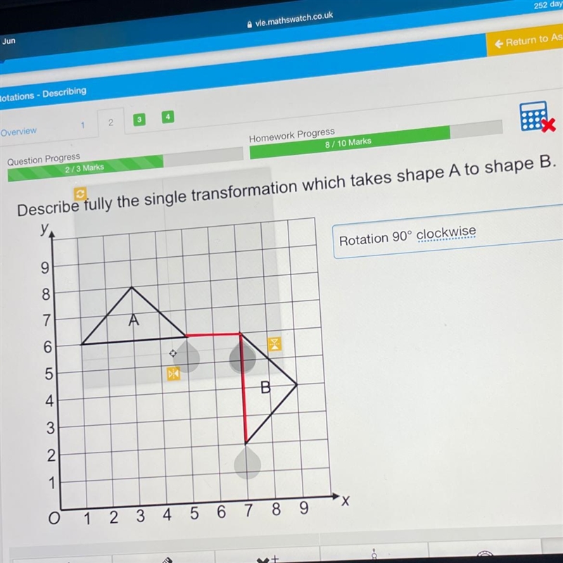 Ignore the rotation 90 clockwise-example-1