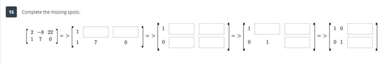 I don't understand how to do this at all, and I need to have the work shown. (Matrices-example-1