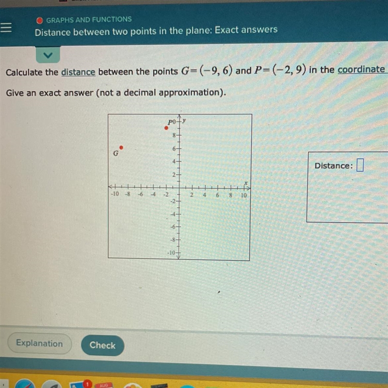 I want to know the distance-example-1