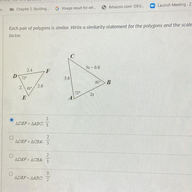 Each pair of polygons is similar. Write a similarity statement for the polygons and-example-1