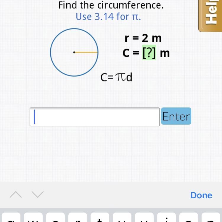 Find the circumference use 3.1; for pie-example-1