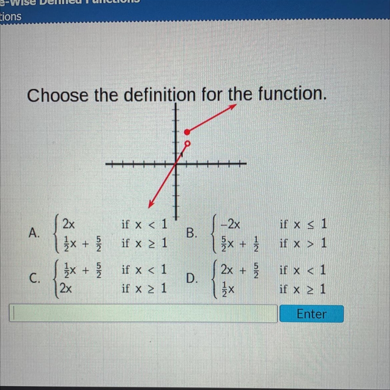 Please help!! Choose the definition for the function.-example-1