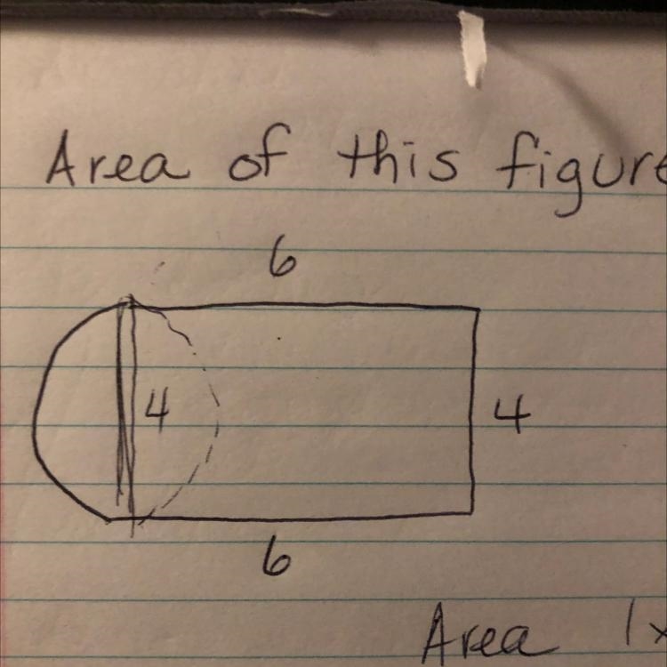 What is the area of this figure?-example-1