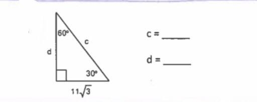 Pythagorean theorem C= D=-example-1