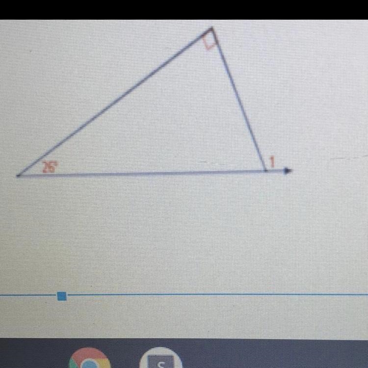 What is the measure of angle of 1?-example-1