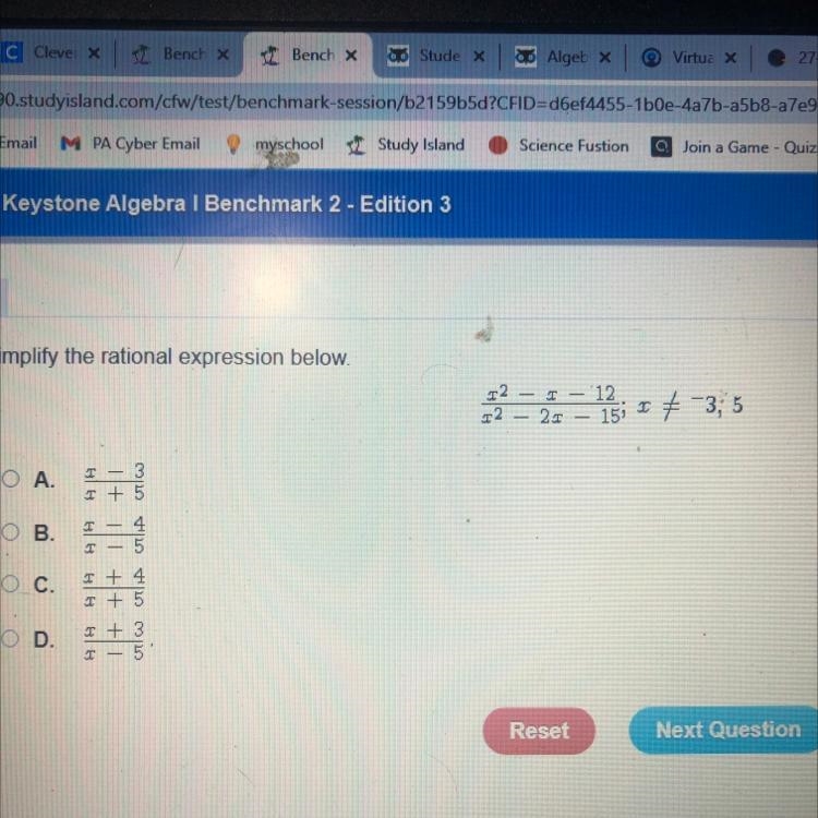 Simplify the rational expression below-example-1