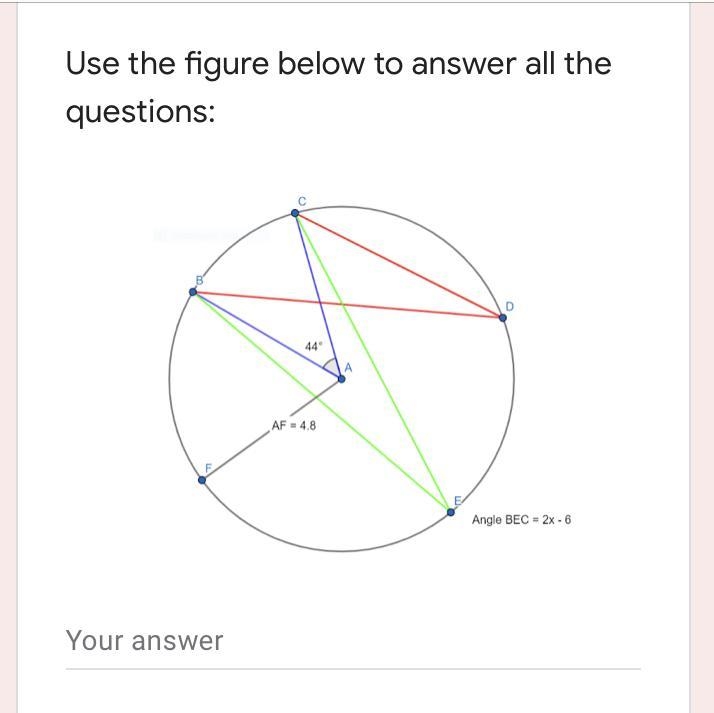 What is the measure of arc BC?-example-1