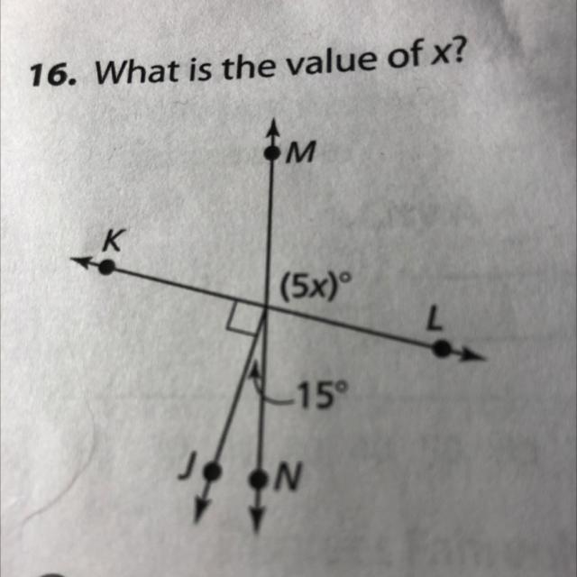 What is the value of X A 15 B 21 C 26 D 105-example-1