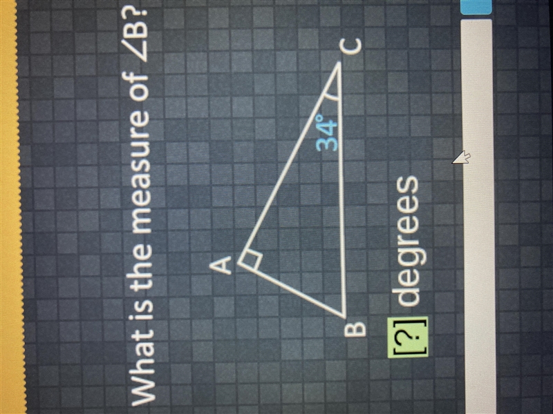 What is the measure of angle B?-example-1