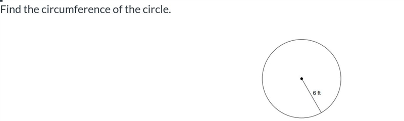 Find the circumference of the circle.-example-1