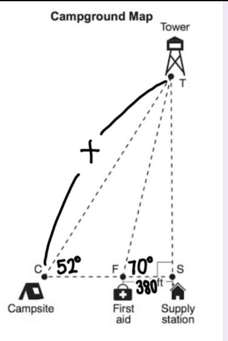 Solve to x to the nearest foot-example-1