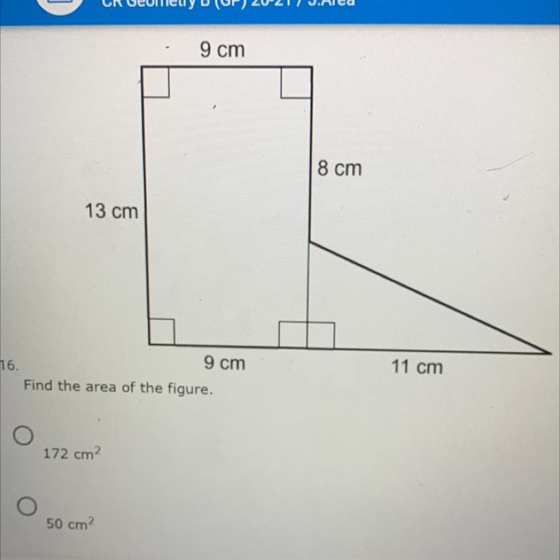 What is the area of this figure?-example-1