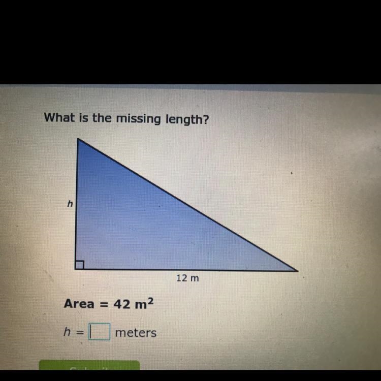 What is the missing length?-example-1