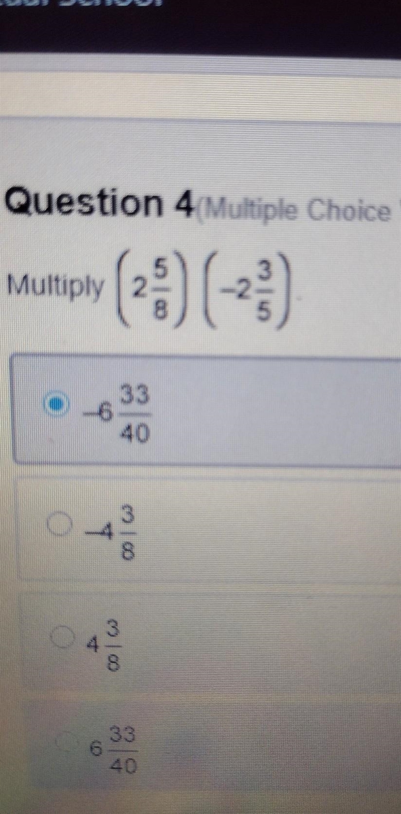 Multiplty (2 5/8)(-2 3/5)​-example-1