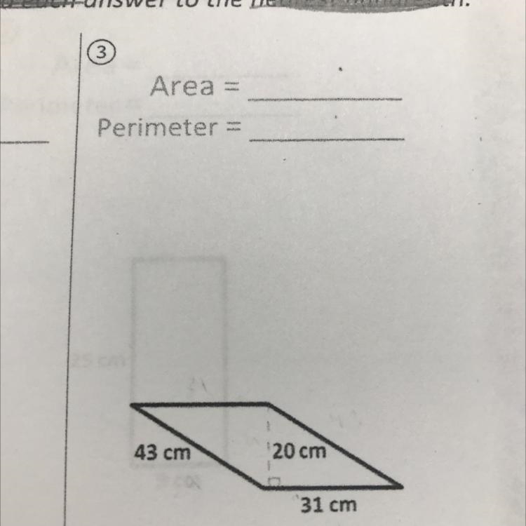 Find the area and perimeter please-example-1