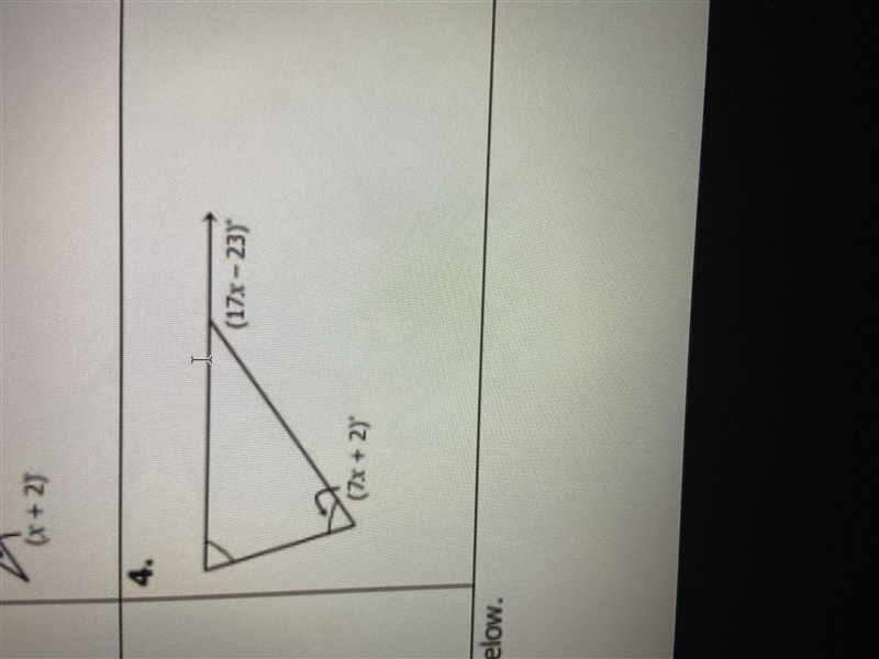 How do I find the x? Please and thank you!-example-1