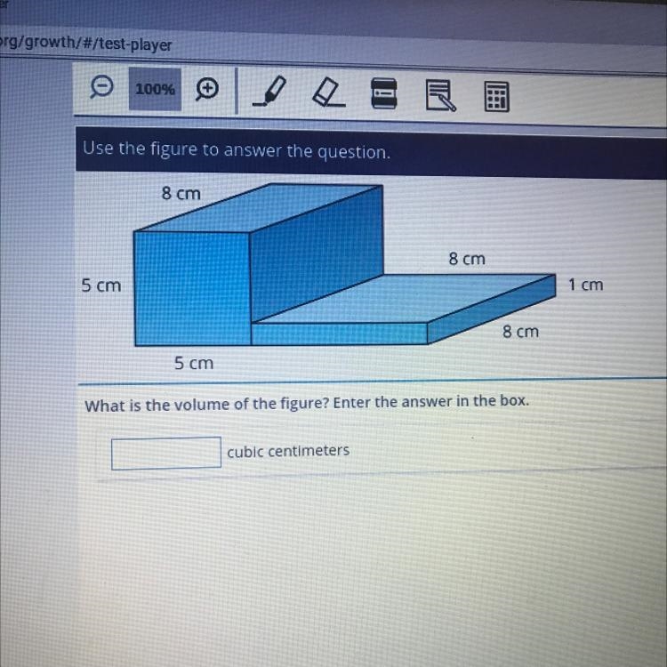 What is the volume of the figure? Pls help me-example-1