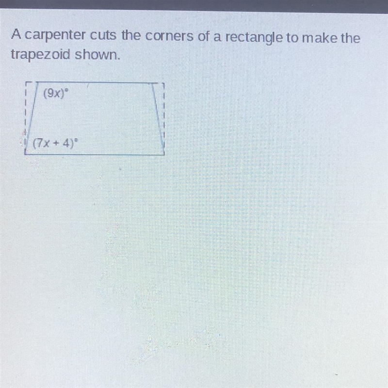 URGENT!!!!! What is the value is x? A. 5.375 B. 5.5 C. 11 D. 13-example-1