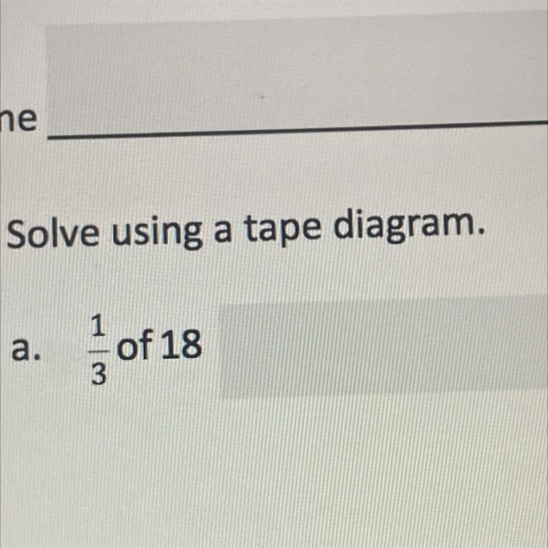 1/3 of 18 Please someone help meee-example-1