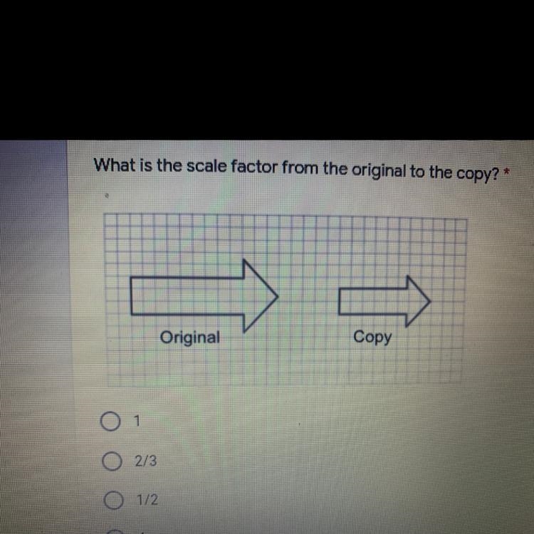 What is the scale factor from the original copy?-example-1