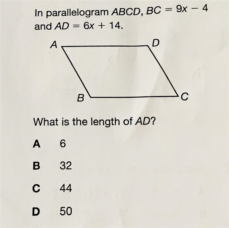 Help me with this parallelogram please :)-example-1