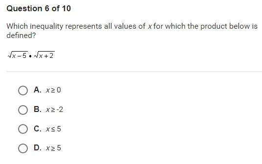 Here is a snipit of the Question. I came up with sqrt of negative 10, but that is-example-1