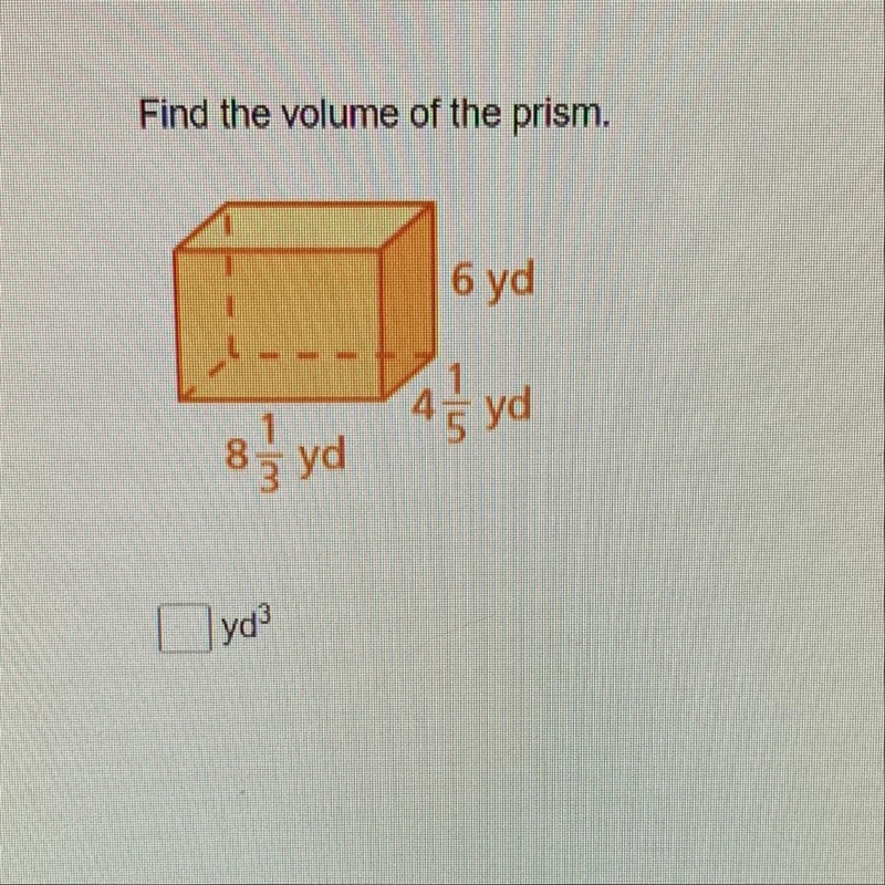 Find the volume of the prism.-example-1