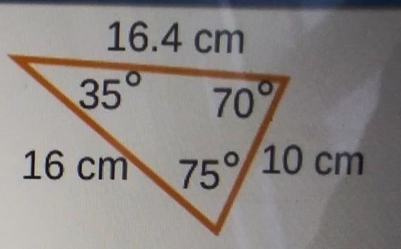 Classify the triangle by its sides, and then by its angles​-example-1