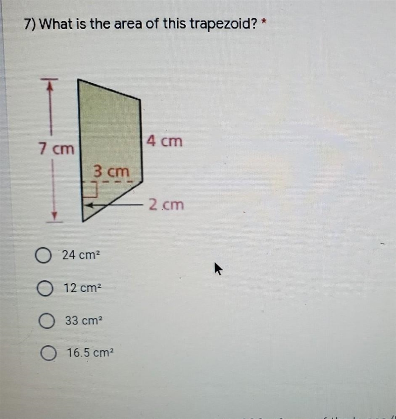 !!!ANSWER IMEDDIATELY!!! What is the area of this trapezoid?​-example-1