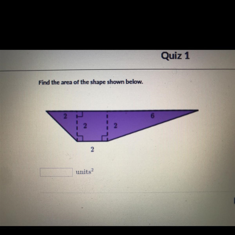 Pls help Find the area of the shape shown below.-example-1