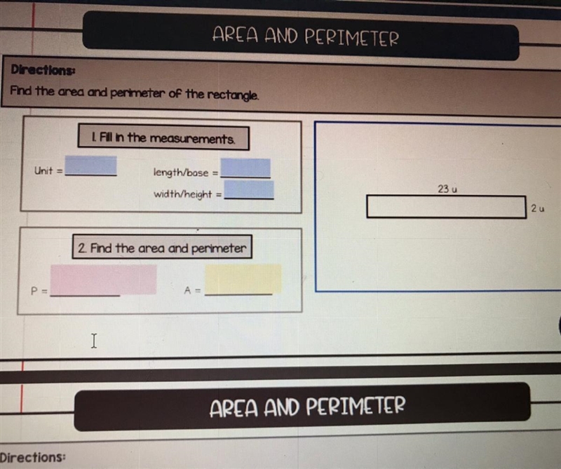 Find the area and perimeter of the rectangle?-example-1