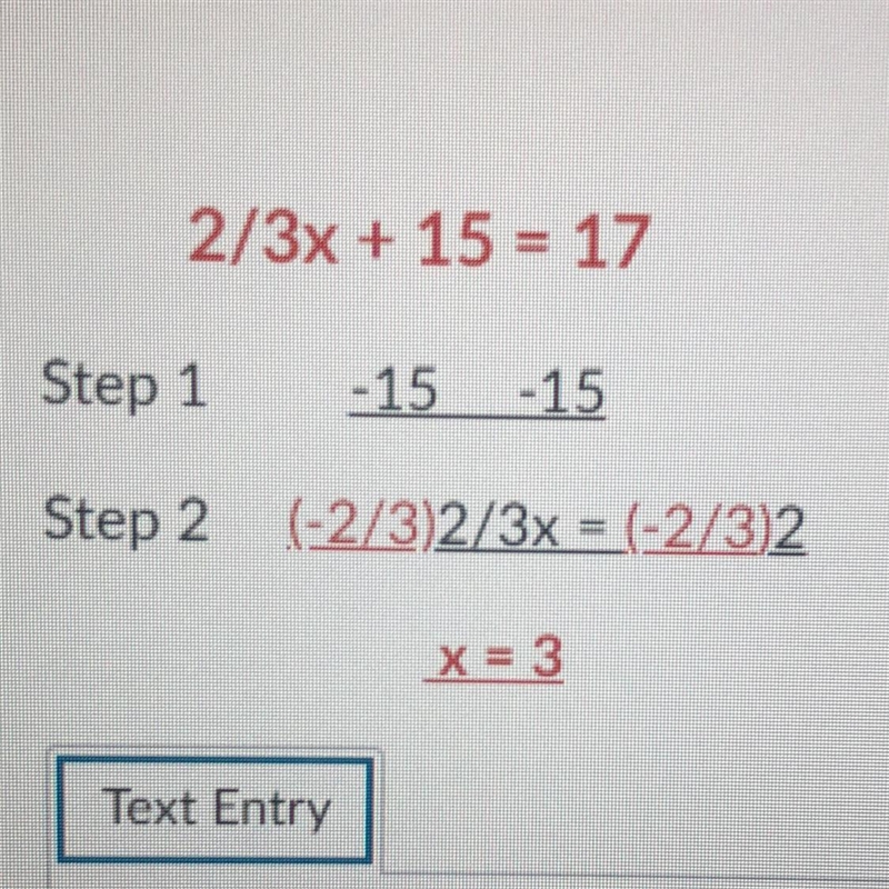 If there is an error in solving the equation below, then explain the error and in-example-1