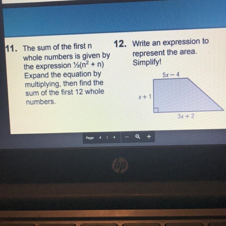 Can someone help me with these questions and show work please and thank you-example-1